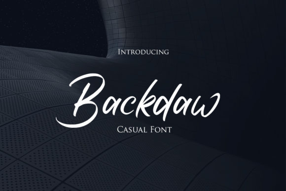 Backdaw: The Timeless Script Font for Handmade Creators