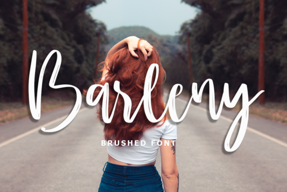 Barleny Script Handwritten Font for Makers