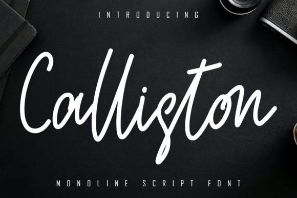 Calliston: A Relaxed Handwritten Font for Elegant Campaigns