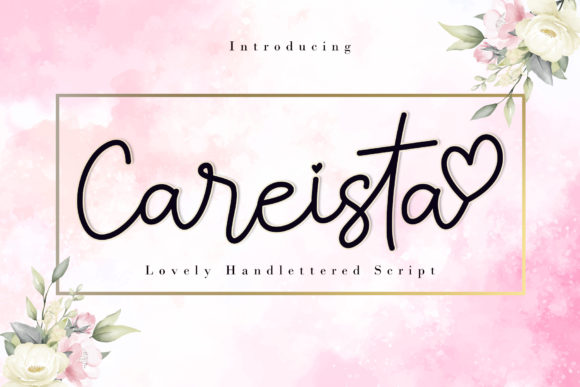 Careista Script Handwritten Font for Makers