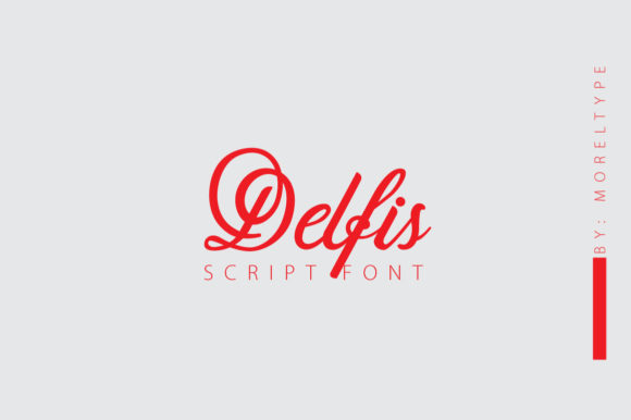 Delfis: A Script Handwritten Font for Creative Crafters