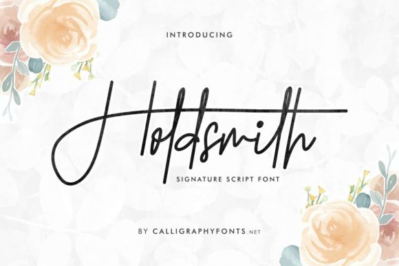 Holdsmith: The Elegant Script Handwritten Font You’ll Love