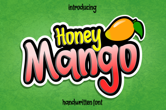 Honey Mango: A Sweet Script Font for Handmade Creators