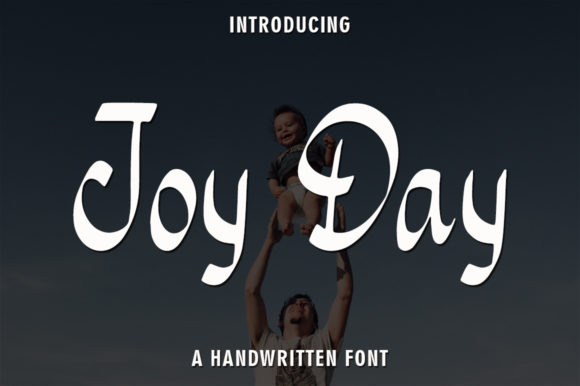Joy Day Script Handwritten Font for Crafters & Sellers