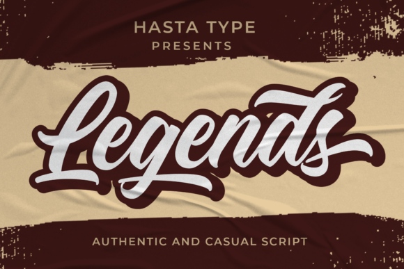 Legends Font: A Timeless Script Handwritten Choice