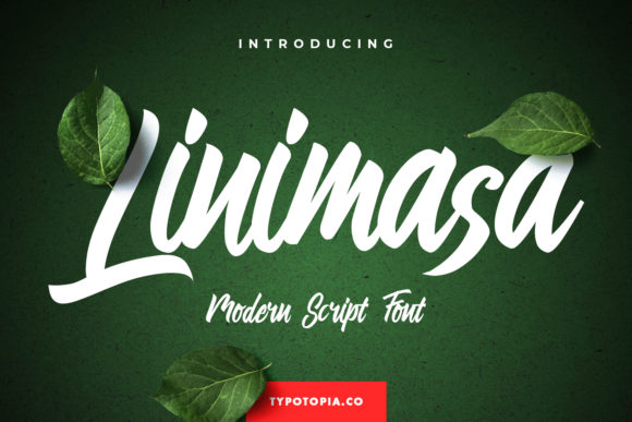 Linimasa: A Script Handwritten Font for Modern Branding