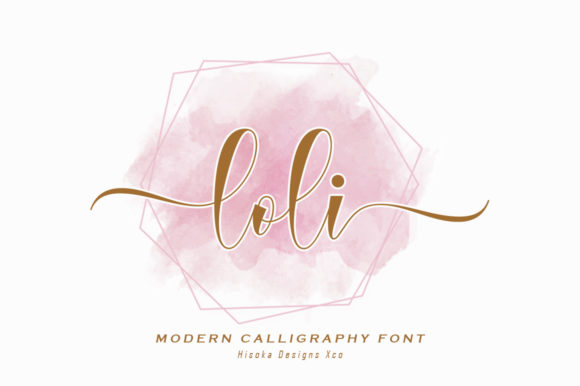 Loli Font: A Flowing Handwritten Typeface for Elegant Branding