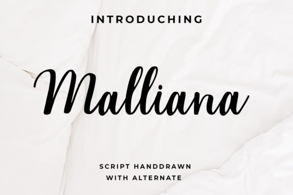 Malliana: A Script Handwritten Font That Elevates Your Brand Instantly