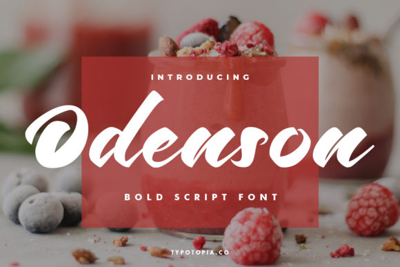 Odenson: The Font That Elevates Your Brand’s Visual Story