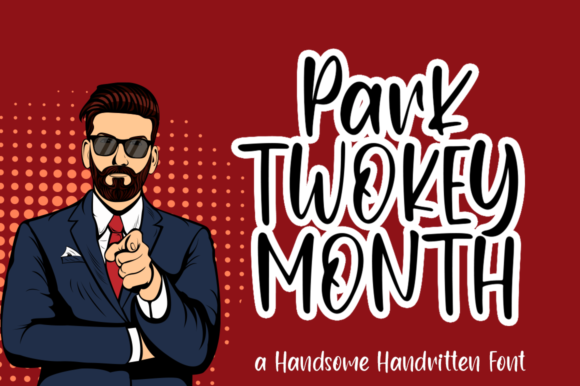 Park Twokey Month: A Script Handwritten Font for Warm Editorial Identity