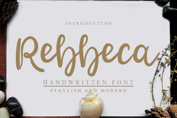 Rebbeca: The Timeless Script Handwritten Font for Campaign Creativity