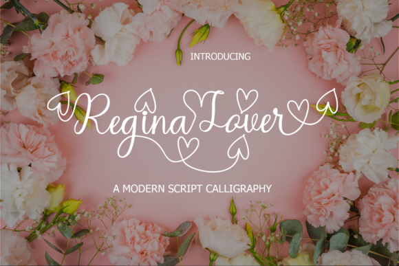 Regina Lover: A Script Handwritten Font for Elegant Campaign Design