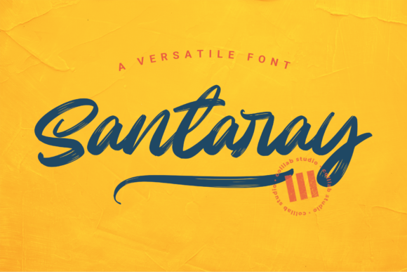 Santaray: A Delicate Script Handwritten Font for Timeless Branding