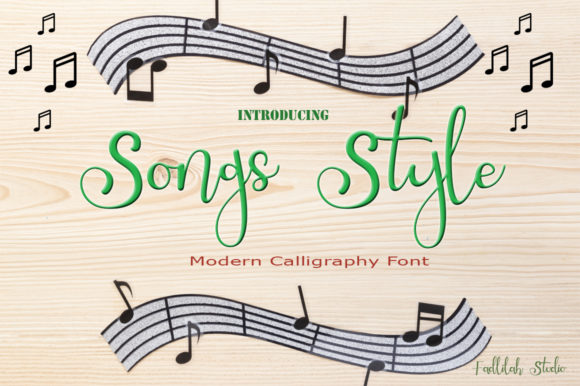 Songs Style: The Handwritten Font That Elevates Your Brand