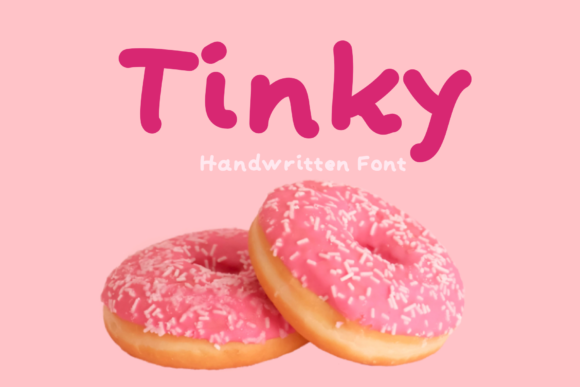 Tinky: A Script Handwritten Font for Creative Product Design