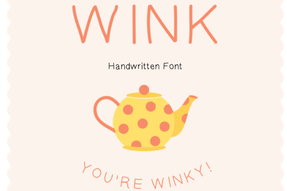 Wink: A Script Handwritten Font That Elevates Brand Identity